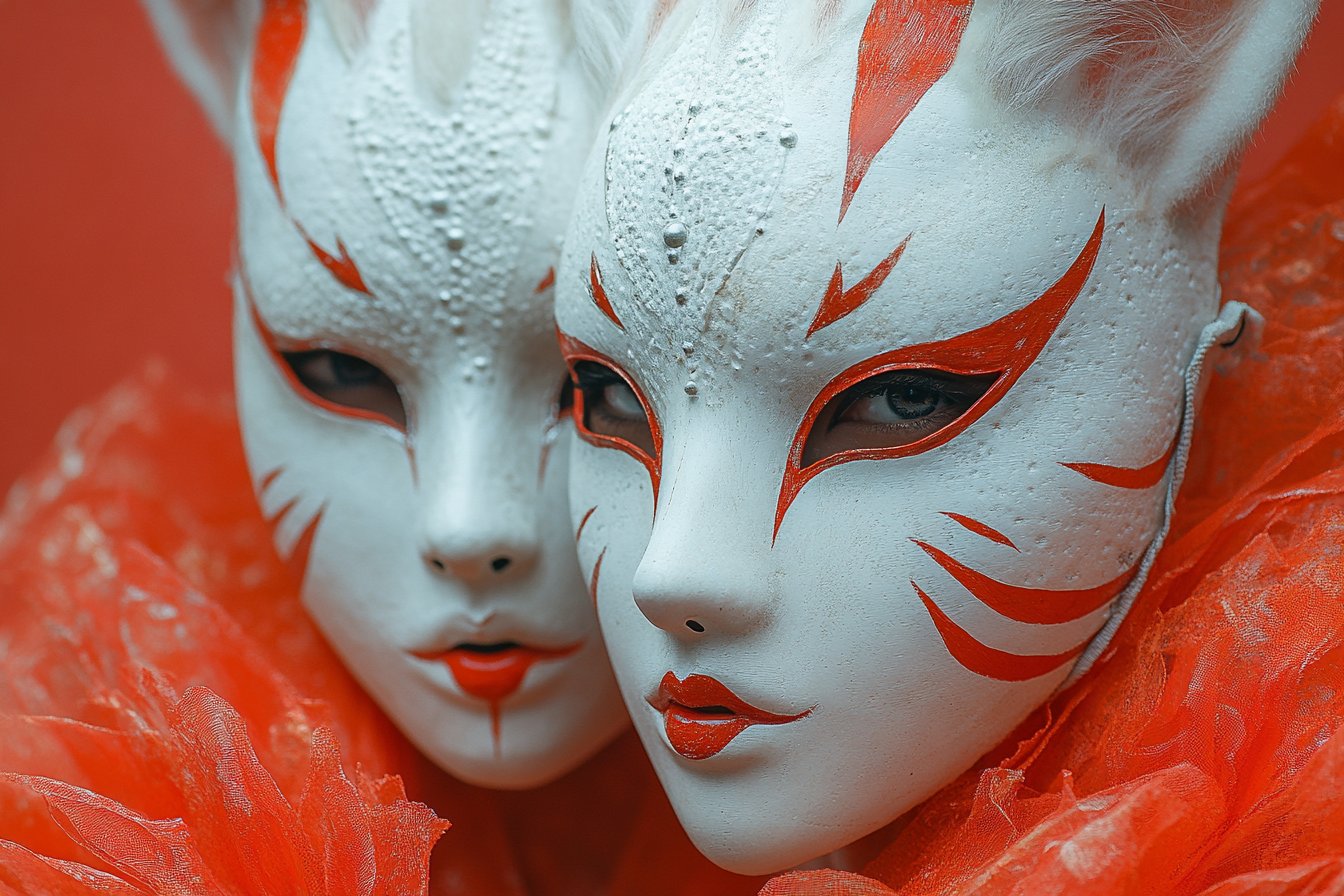 Au-delà du mythe : comment les masques kitsune inspirent les tendances de la mode avant-gardiste