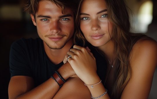 Les différentes façons de porter des bracelets de couple